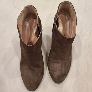 Kate spade  brown suede ankle boots